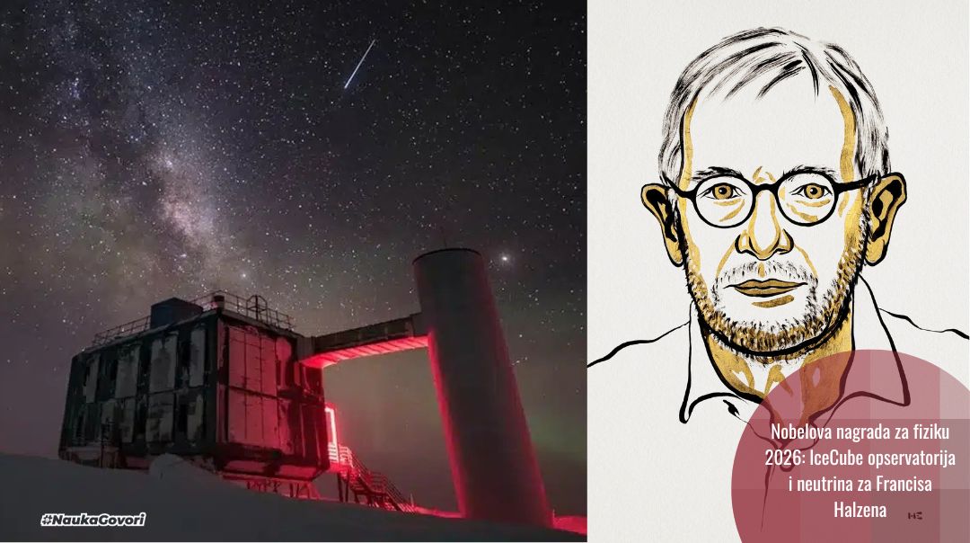 Nobelovu nagradu za fiziku 2026. dobija Francis Halzen za hvatanje neutrina iz dubina svemira